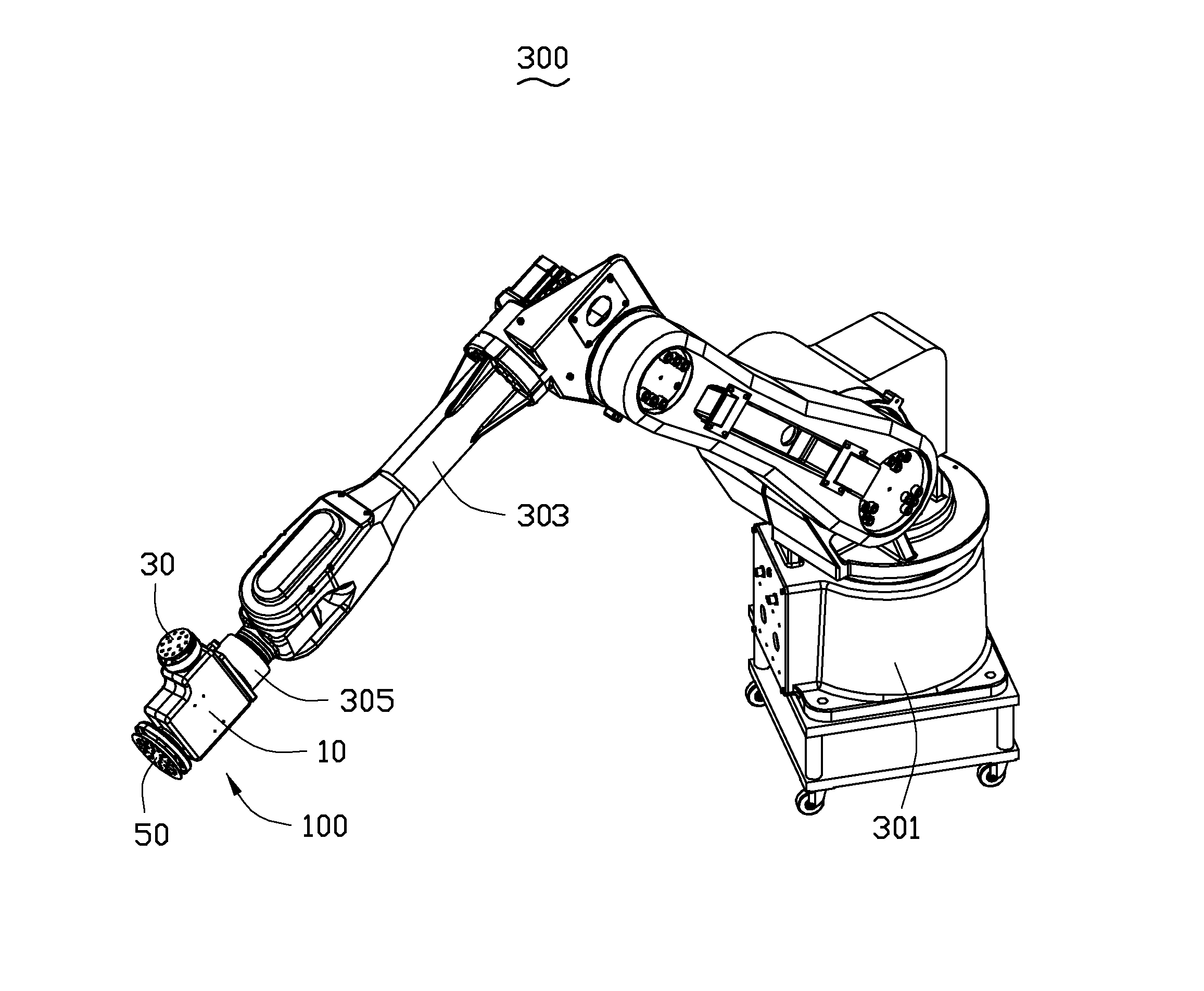 Manipulator and polishing mechanism thereof