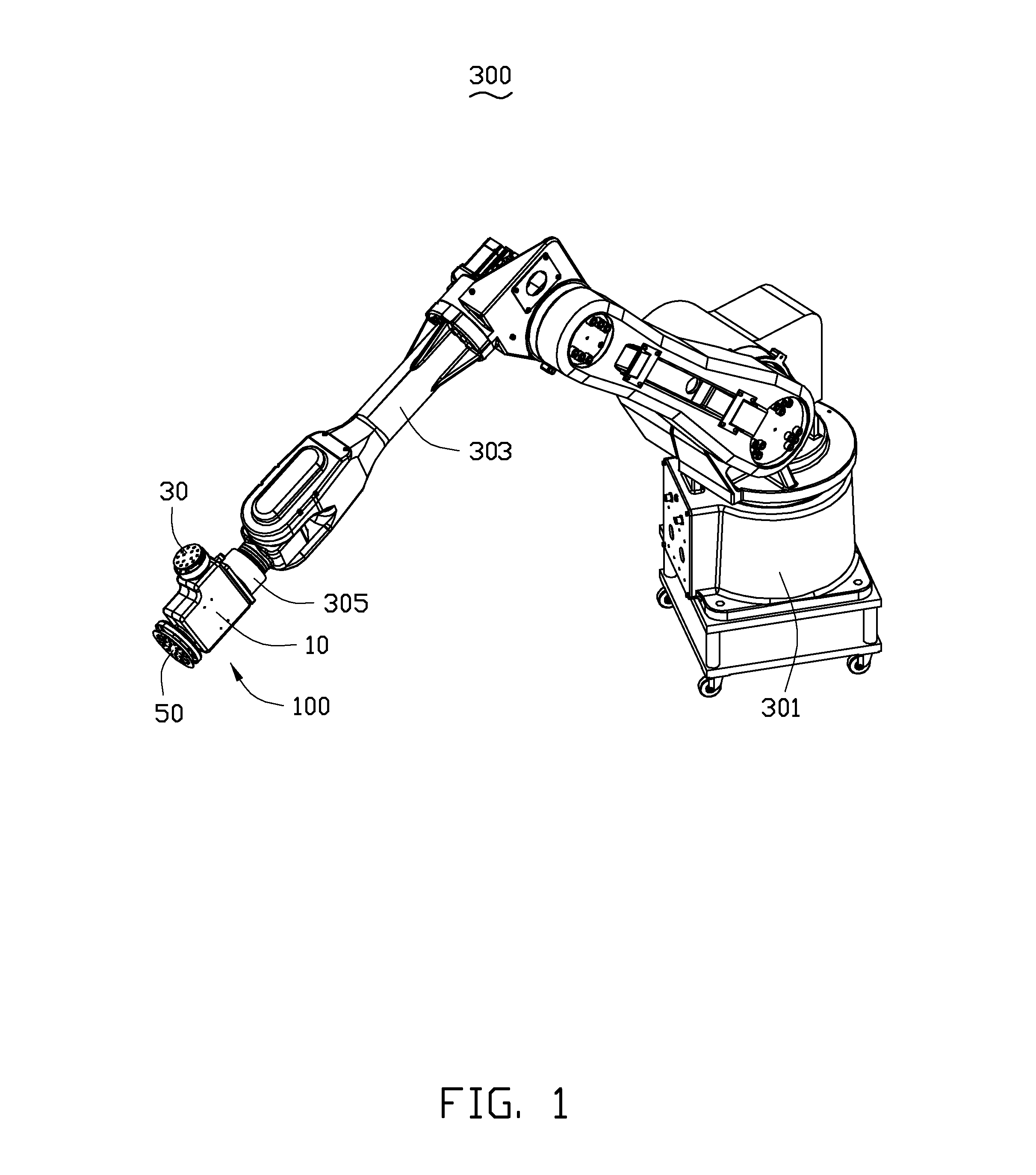 Manipulator and polishing mechanism thereof