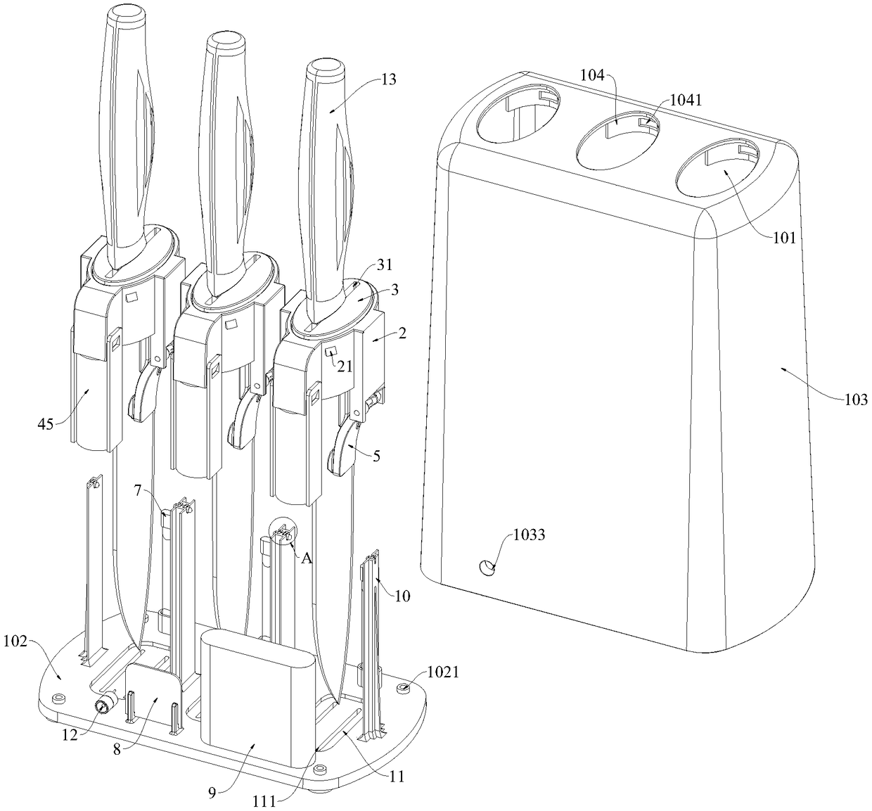 Novel cutter frame