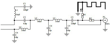 Level shift driving power detection radio frequency module for smart home