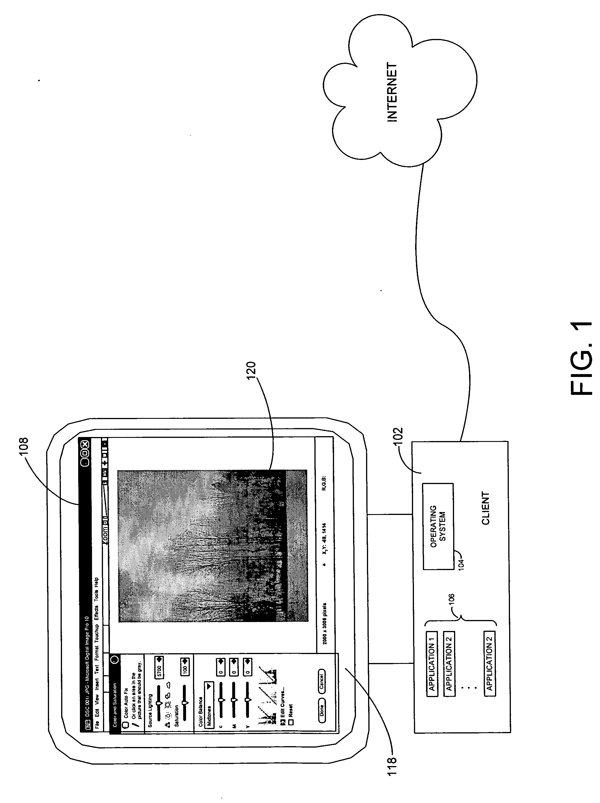 System and method for controlling dynamically interactive parameters for image processing