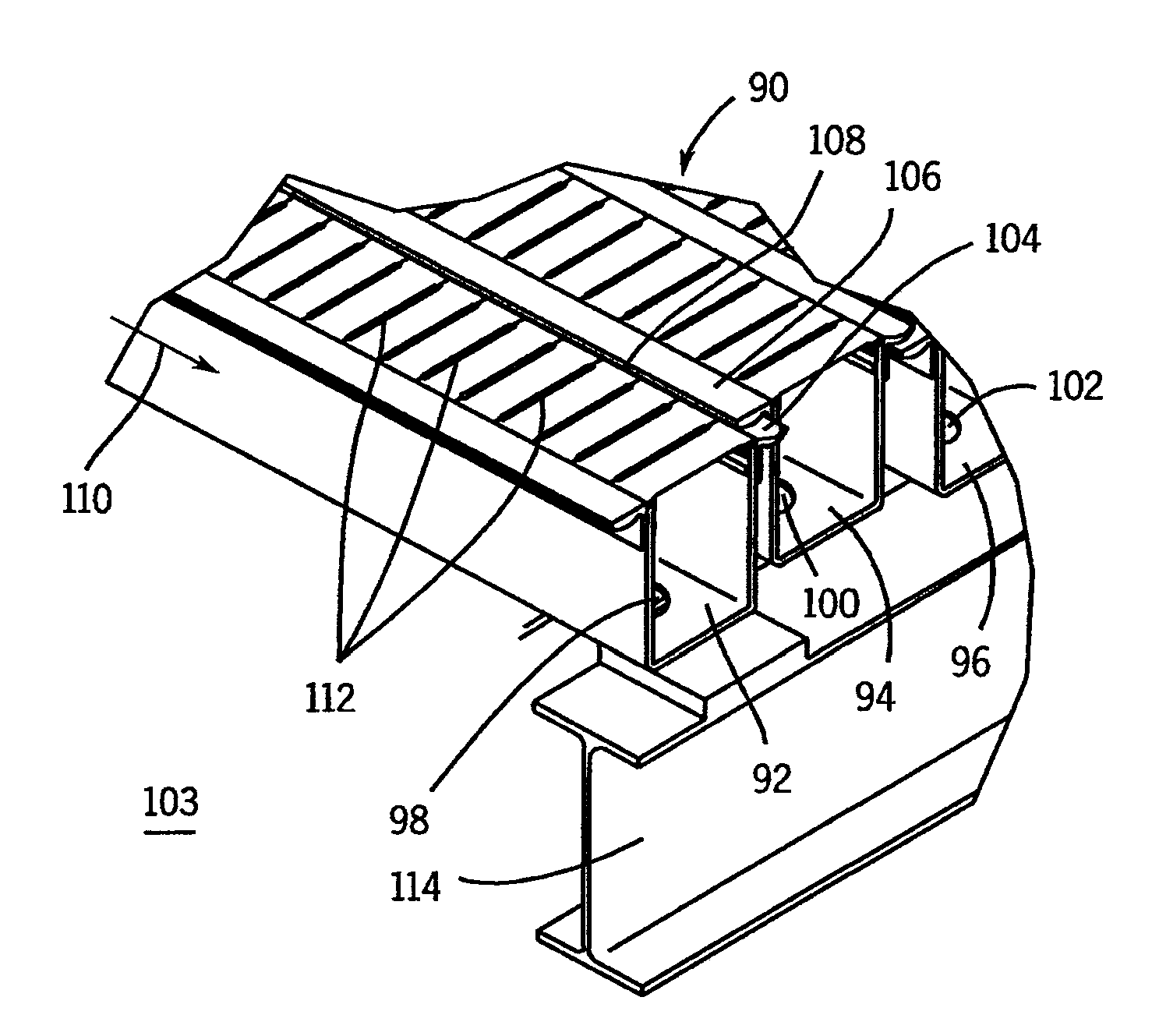 Method And Device For Cooling A Layer of Bulk Material On a Conveyor Grate