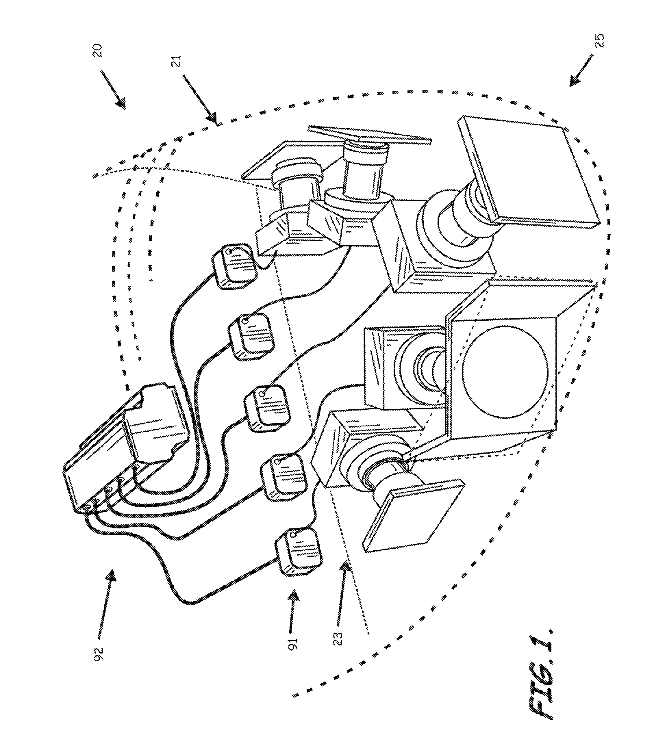 Optical detection and ranging sensor system for sense and avoid, and related methods