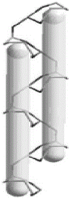 Preparation method of chainlike ultralow-temperature magnetics coordination polymer material