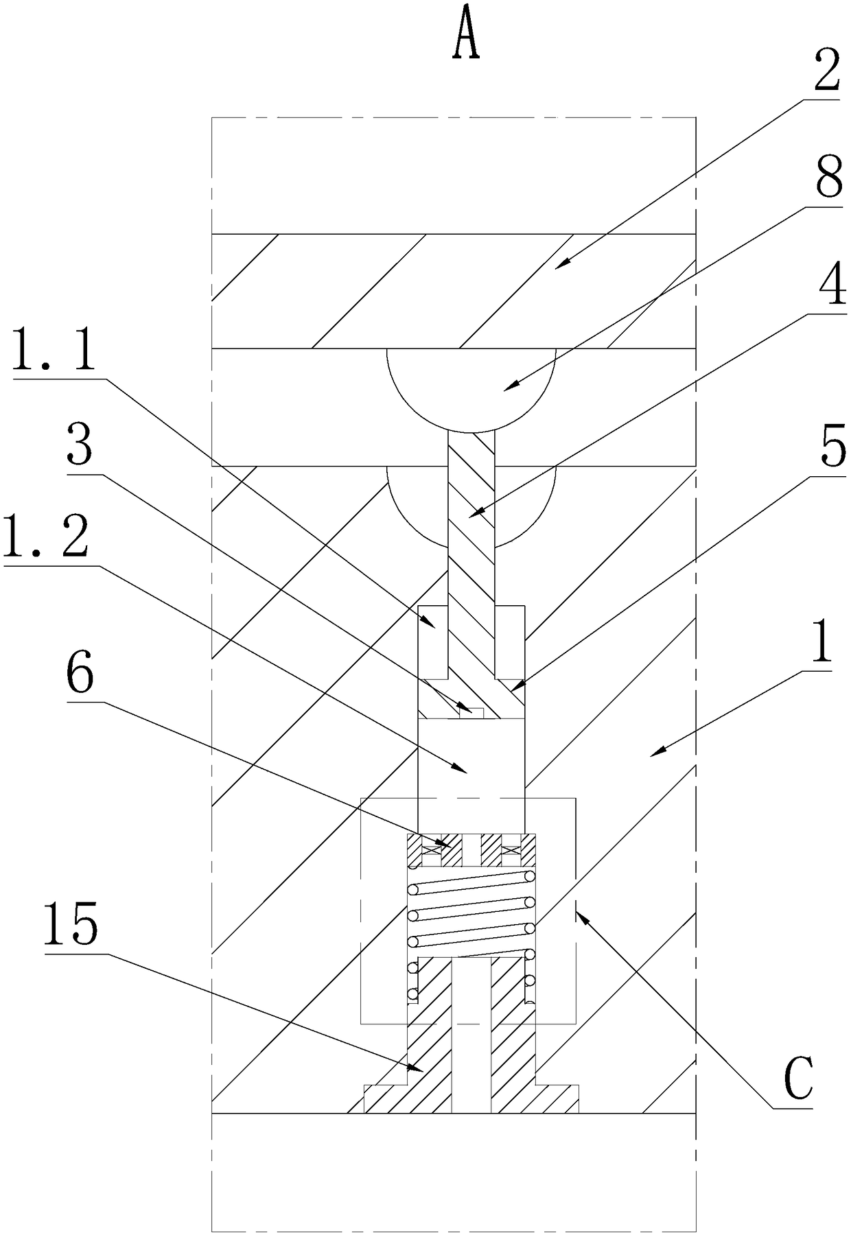 Automobile emergency braking auxiliary system