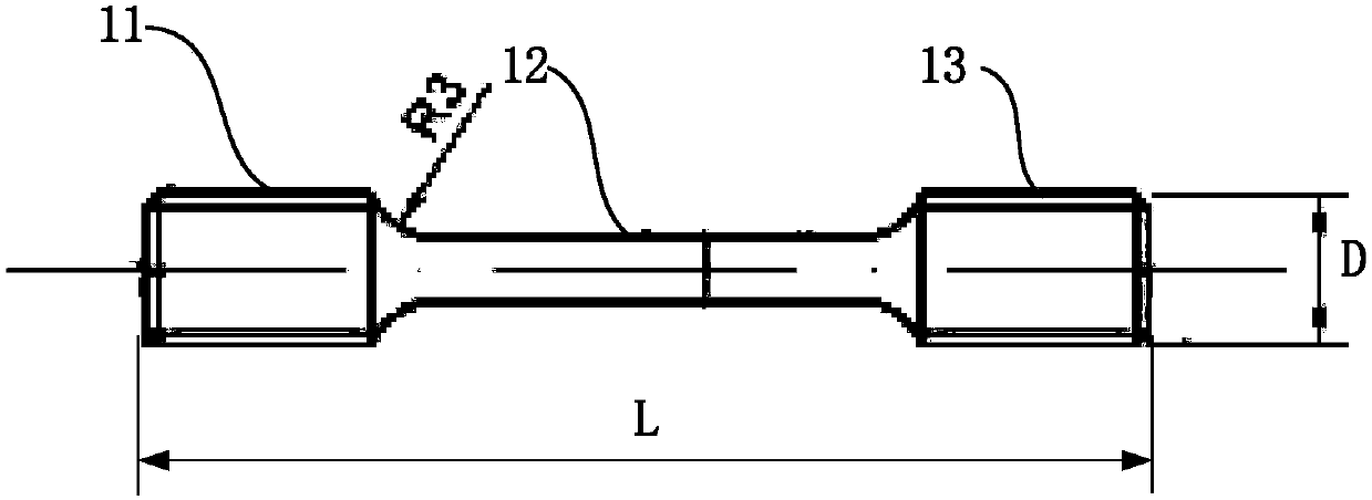 Sample manufacturing method for representing blade body performance of thin-walled blade casting