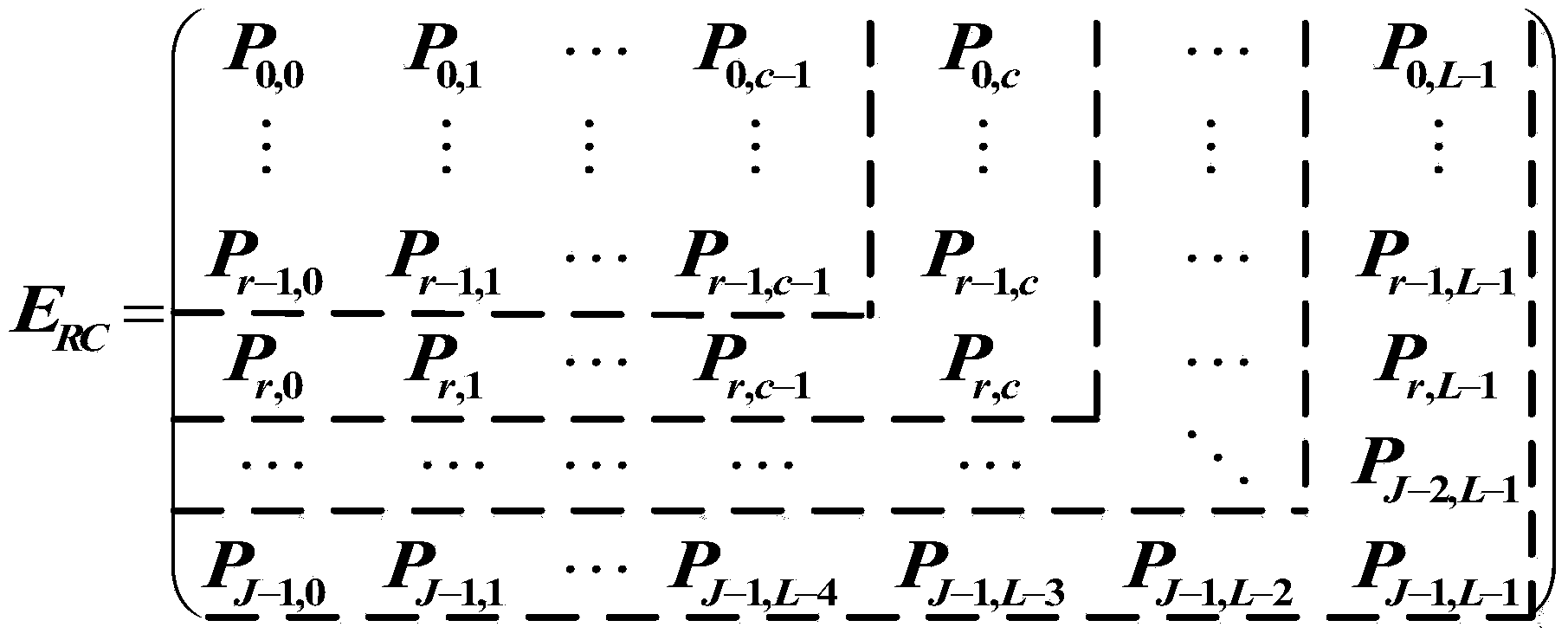 Method for constructing code-rate compatibility QC-LDPC code