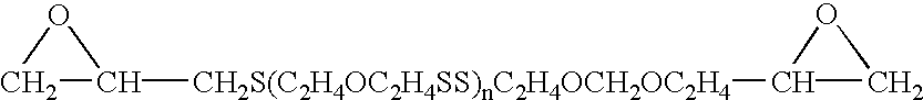 Coating with primer and topcoat both containing polysulfide, epoxy resin and rubber toughener