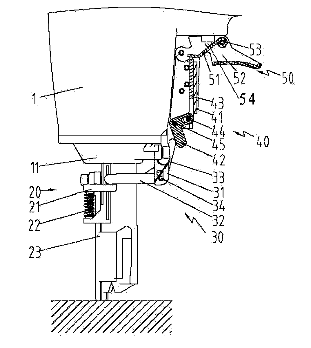 Nailing Gun Trigger Safety Device and Nailing Gun Provided with the Same