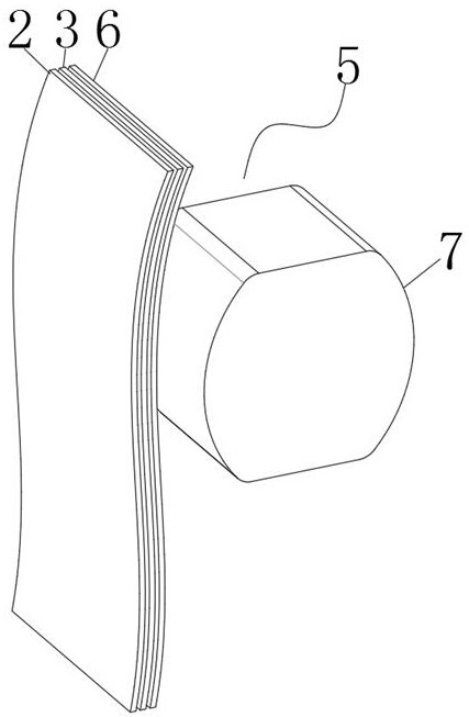 Trans-nasal nerve skull base repair device, skull base repair membrane and using method of transnasal nerve skull base repair device