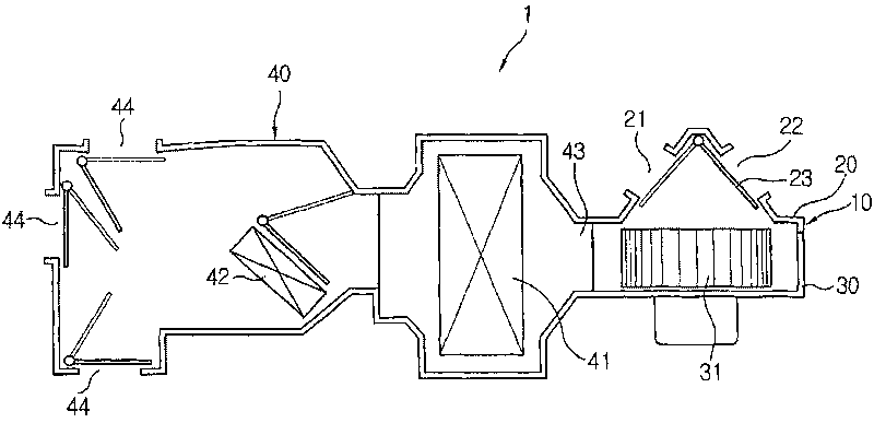 Blower for vehicles