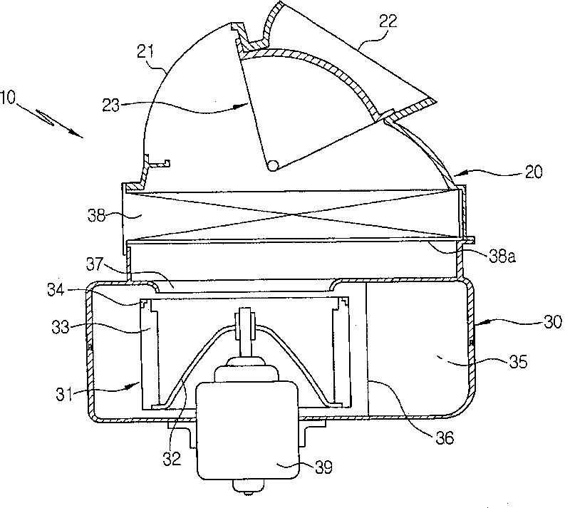 Blower for vehicles