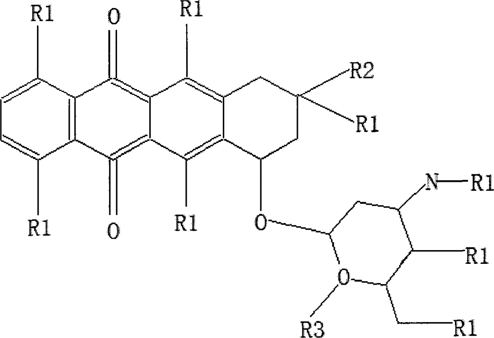 Use of anthracycline antibiotics and pharmaceutically acceptable salts thereof in the treatment of retinal vein occlusion