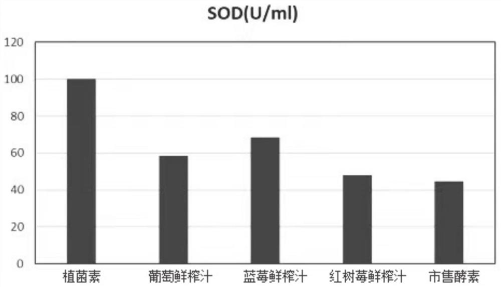 Composite fruit and vegetable fermented composition and preparation method thereof