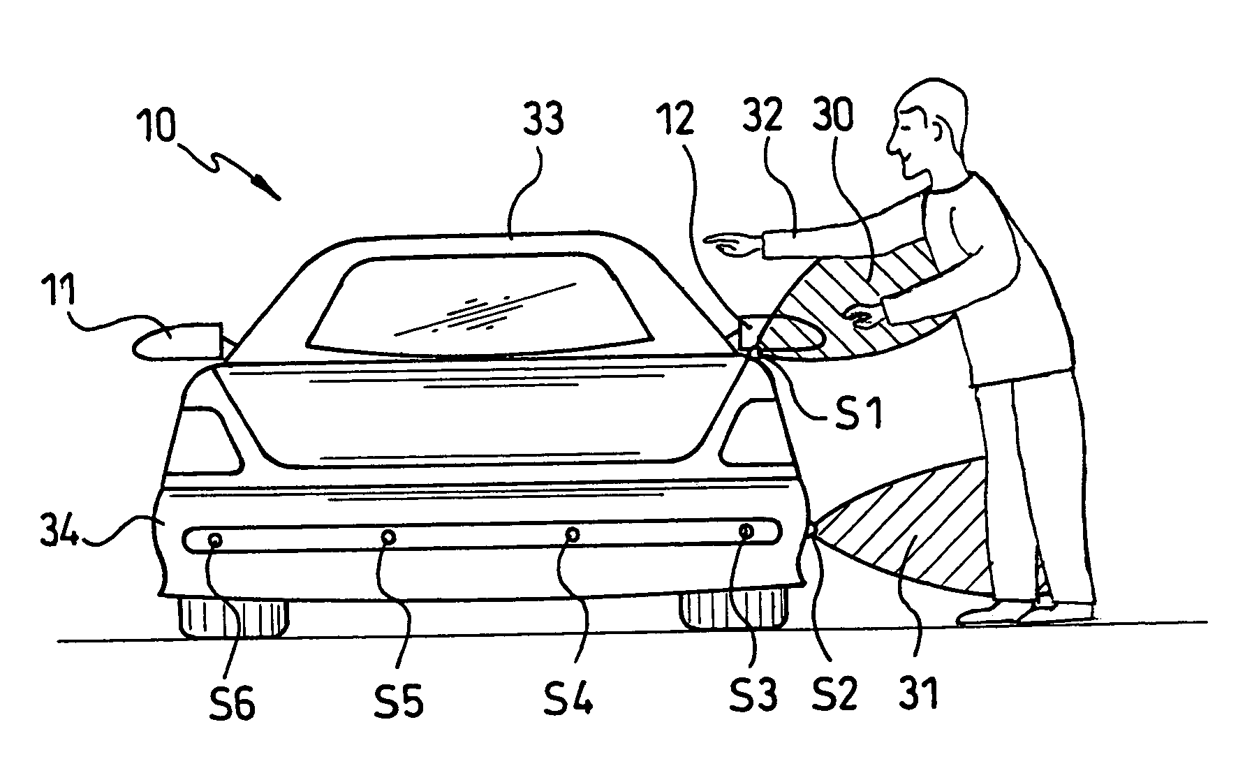 Process and device for adjusting a movable motor vehicle part