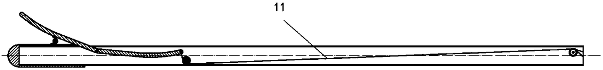 Forceps holder type fruit picking device