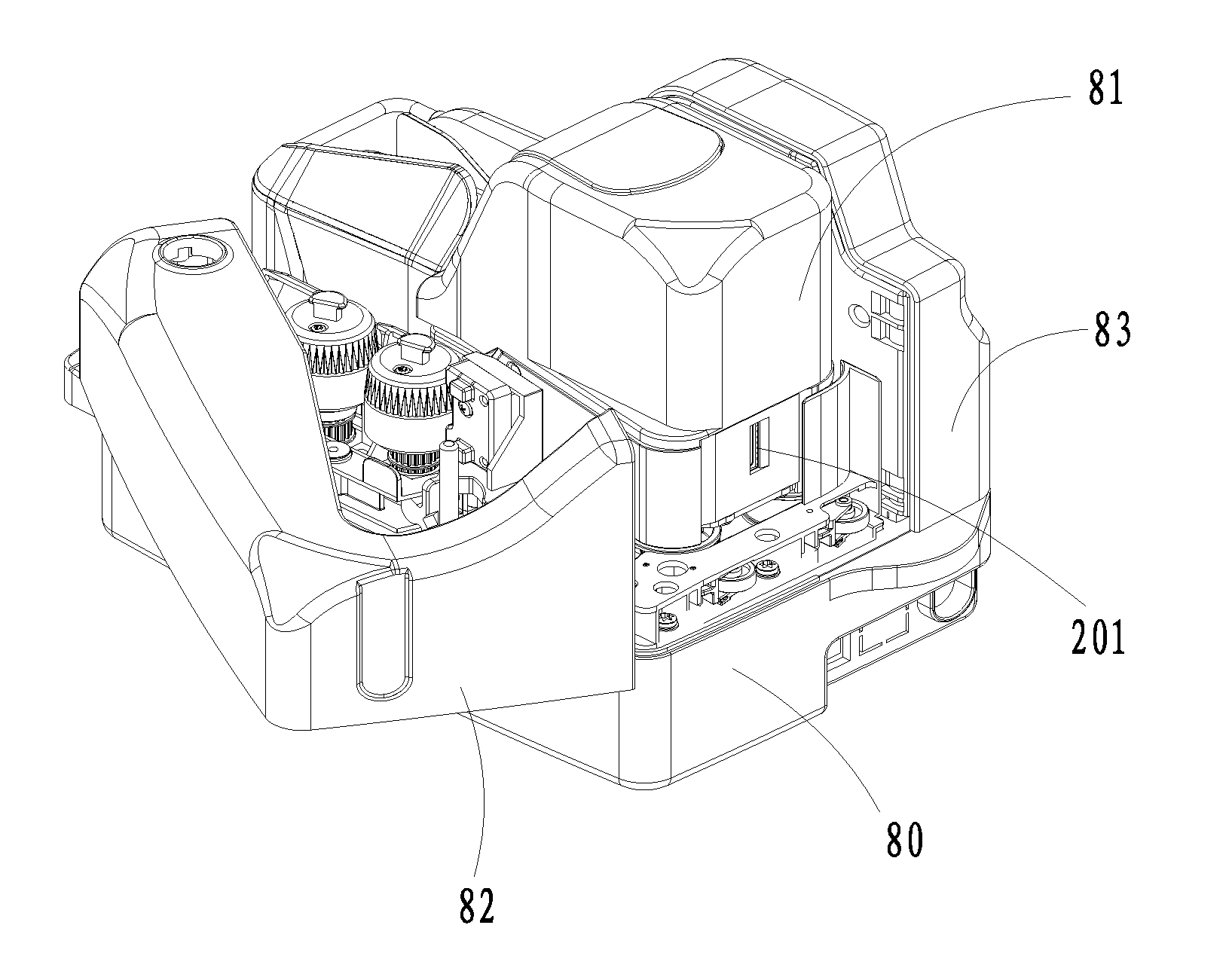 Cheque processing device