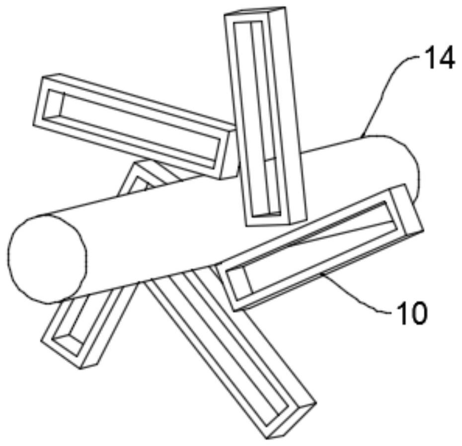 Feeding equipment used in zizania latifolia stalk cutting machine