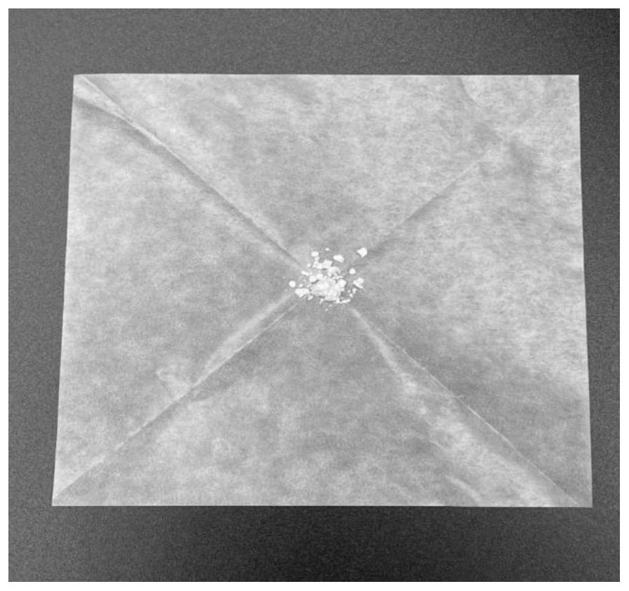 Complex/PVA composite material as well as preparation method and application thereof