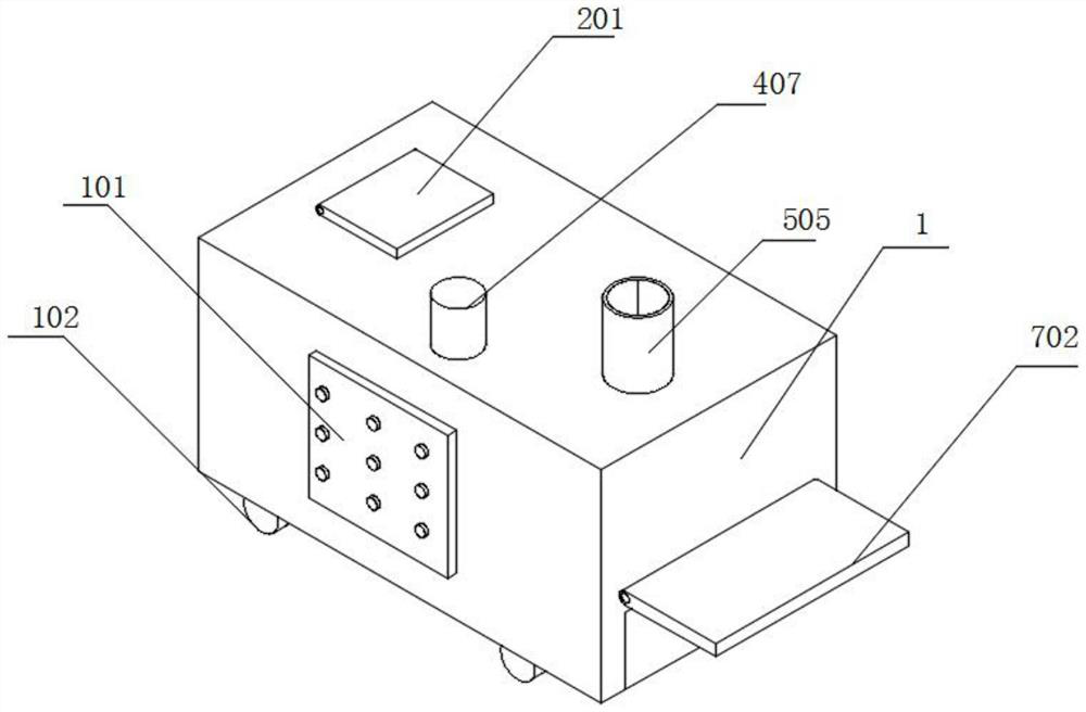 Ex-situ thermal desorption equipment for repairing organic contaminated soil