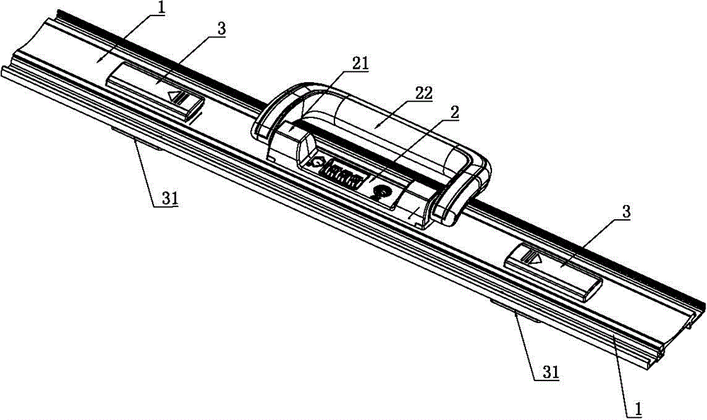 Side lock for coded lock and coded lock