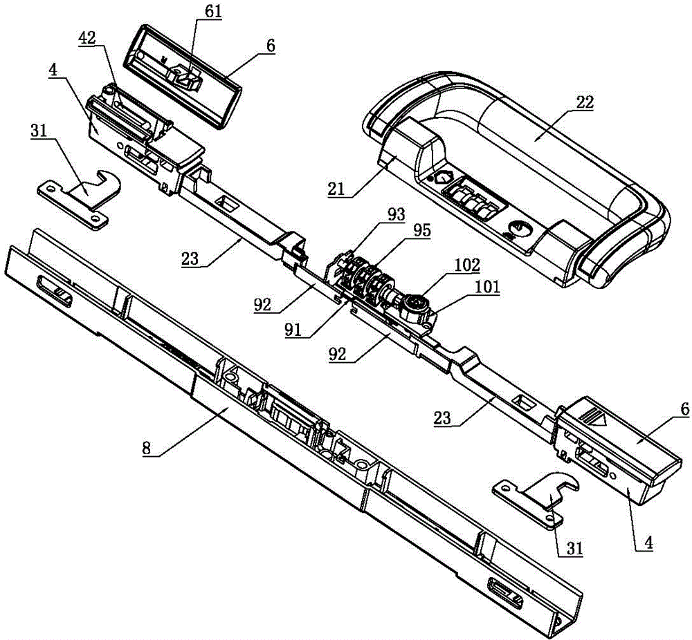 Side lock for coded lock and coded lock