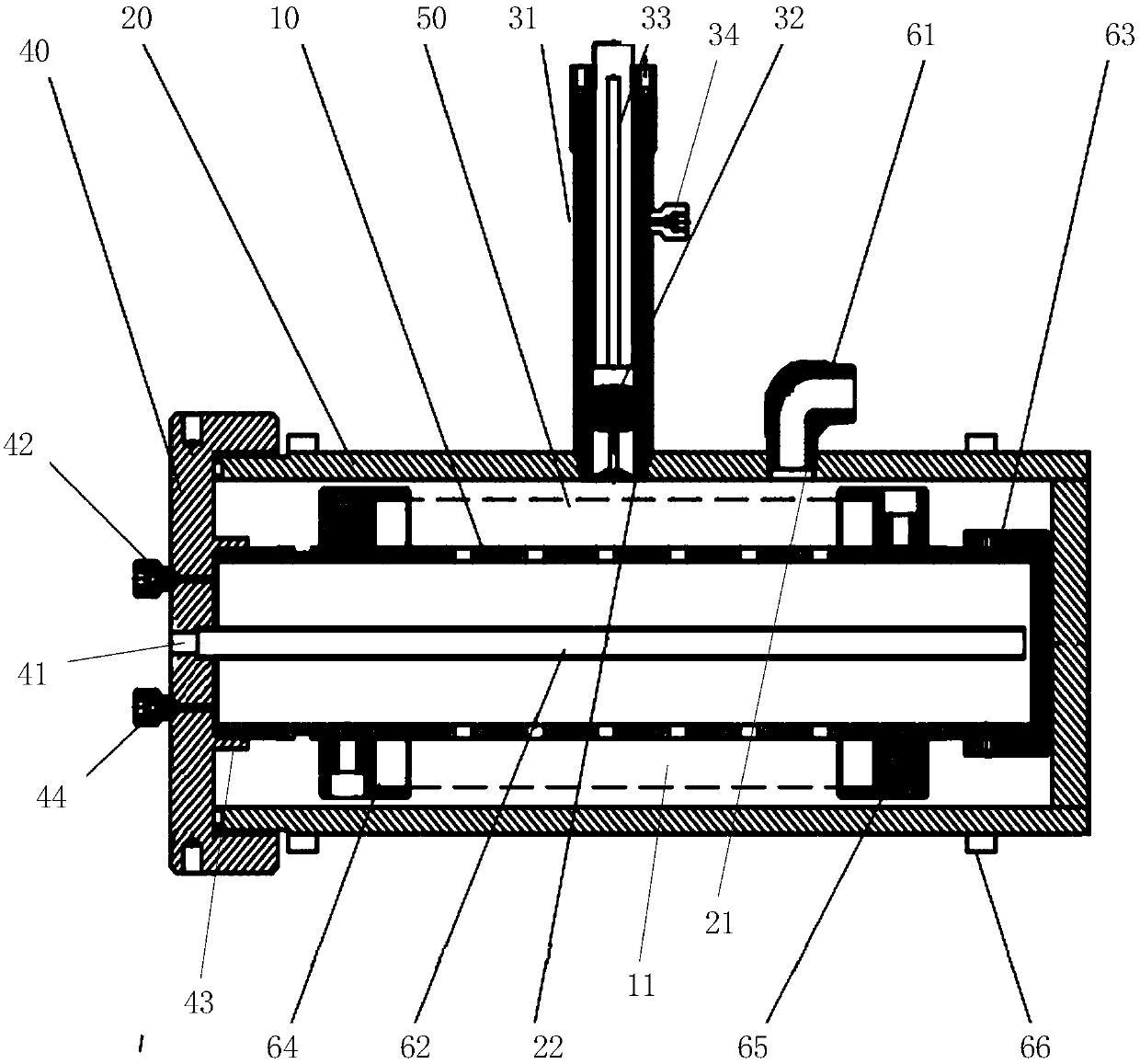 Experimental device and experimental method for expansion performance of self-expansion sand control screen