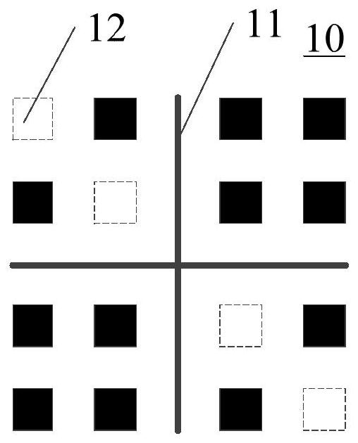 Depth information acquisition method and device, equipment and medium based on structured light