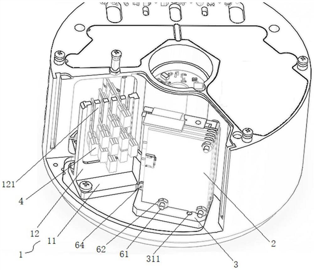 A laser emitting device