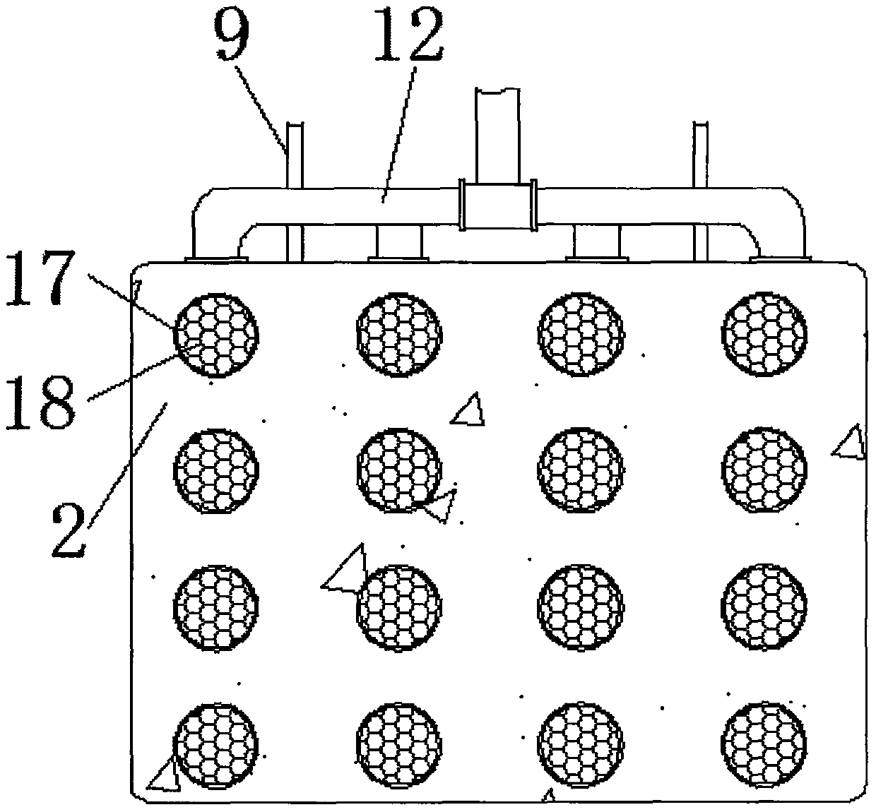 An adjustable anti-collision facility for ships