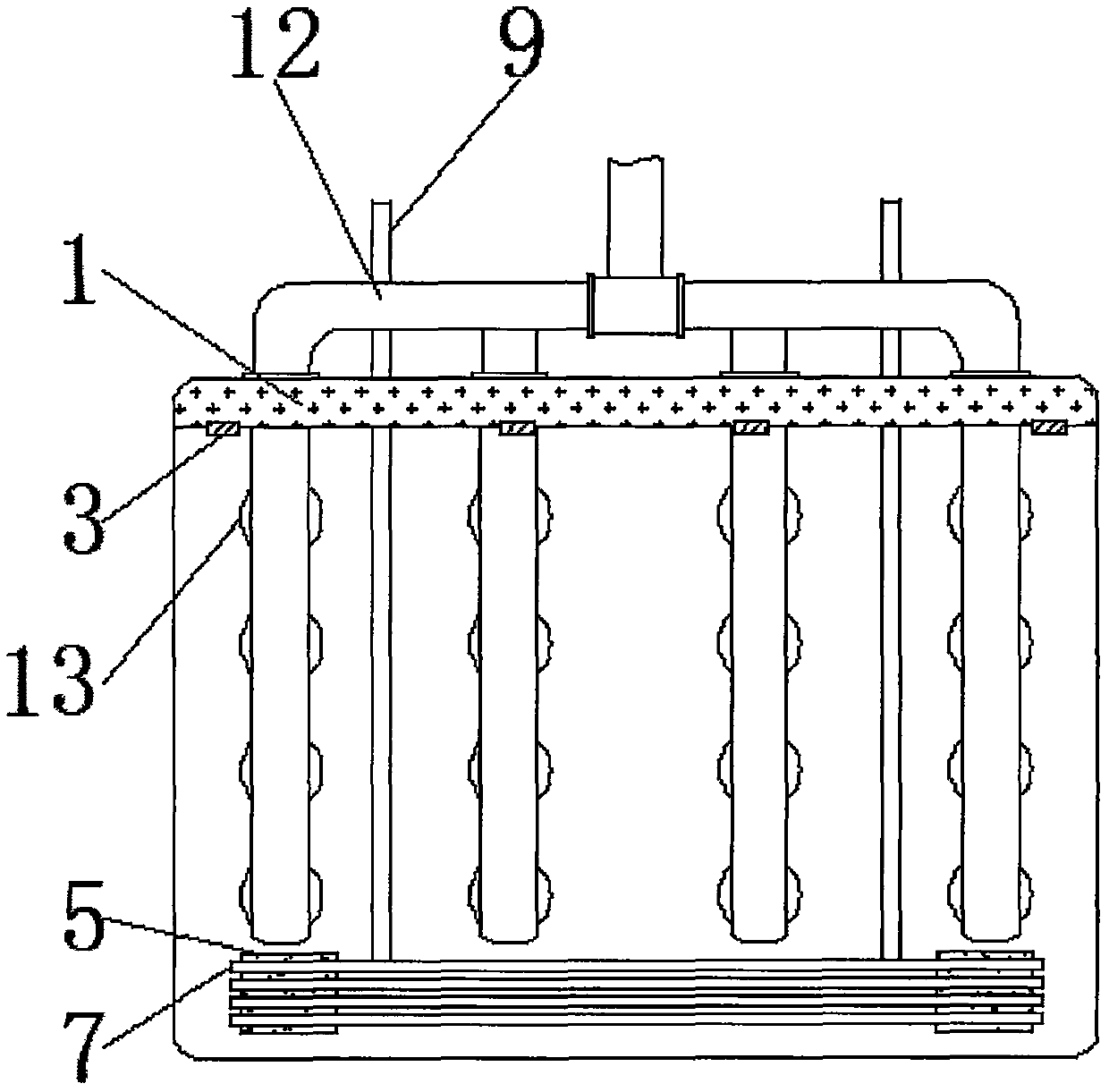 An adjustable anti-collision facility for ships