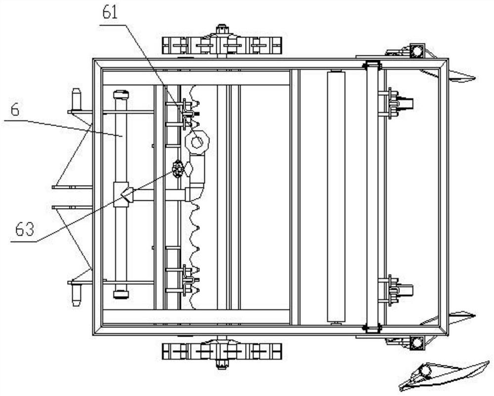 An all-in-one machine for sowing, watering and film covering