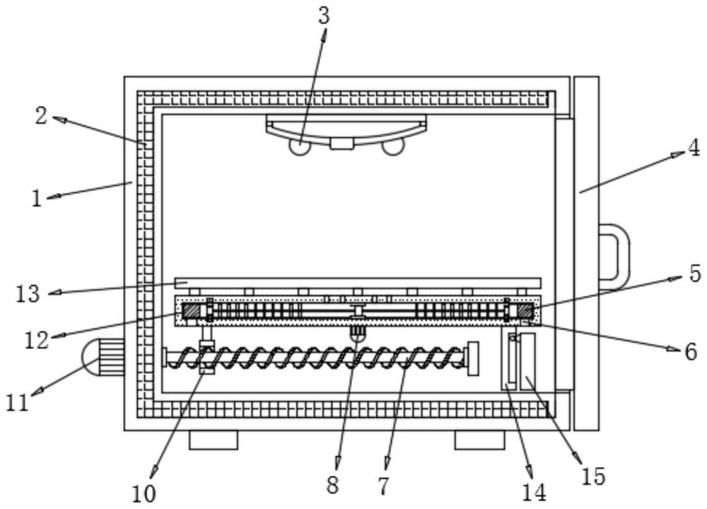 Household electric oven