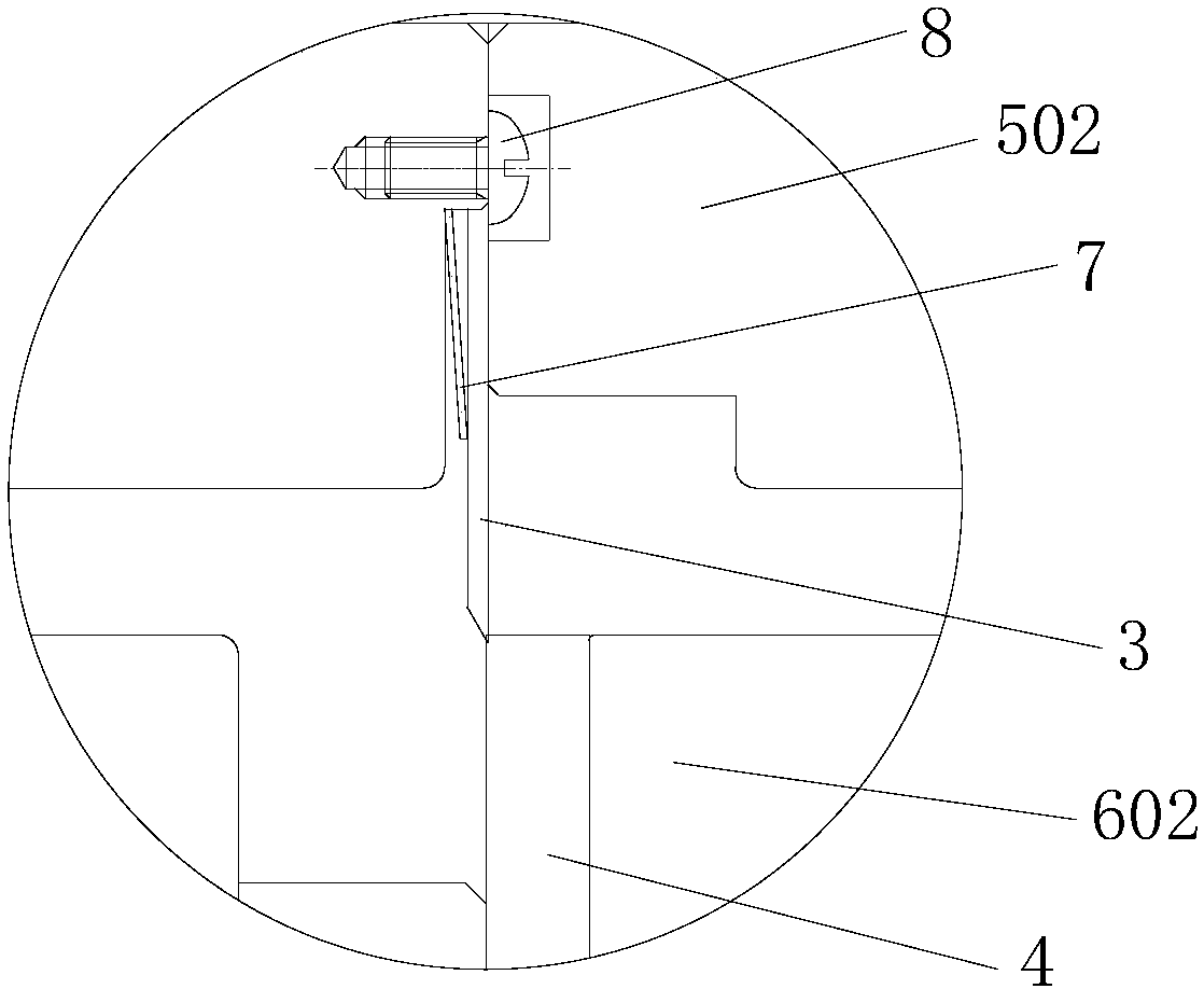 Electrode slice slitting device