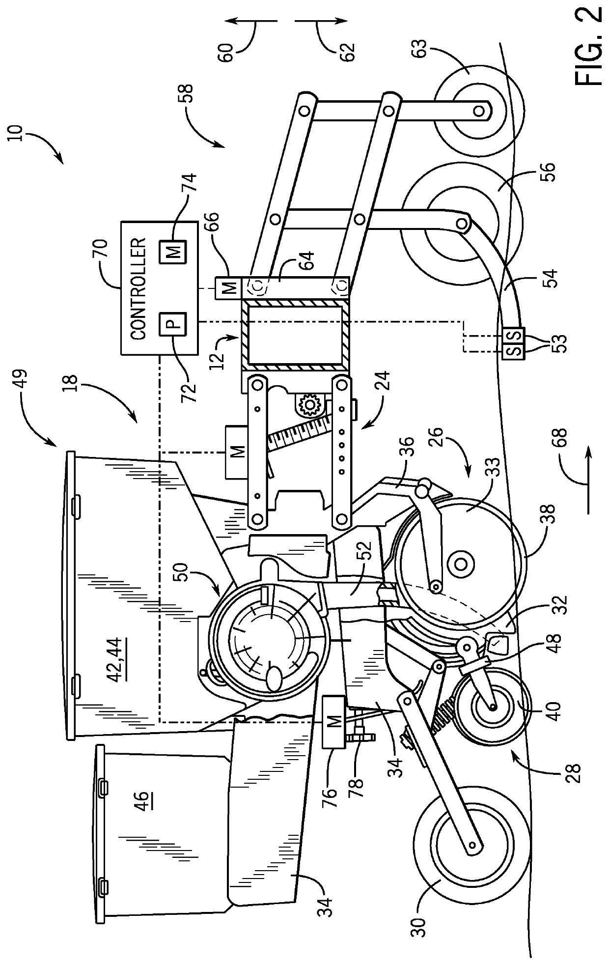 Smart sensor system for agricultural implements