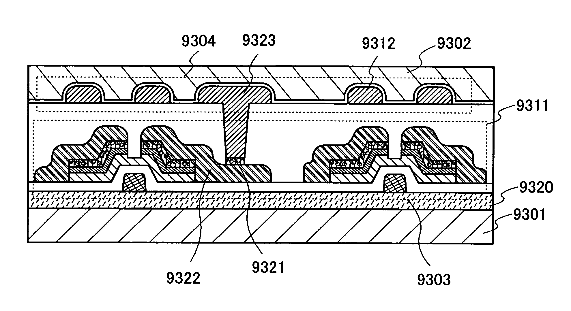 Semiconductor device, display device and method for manufacturing thereof, and television device