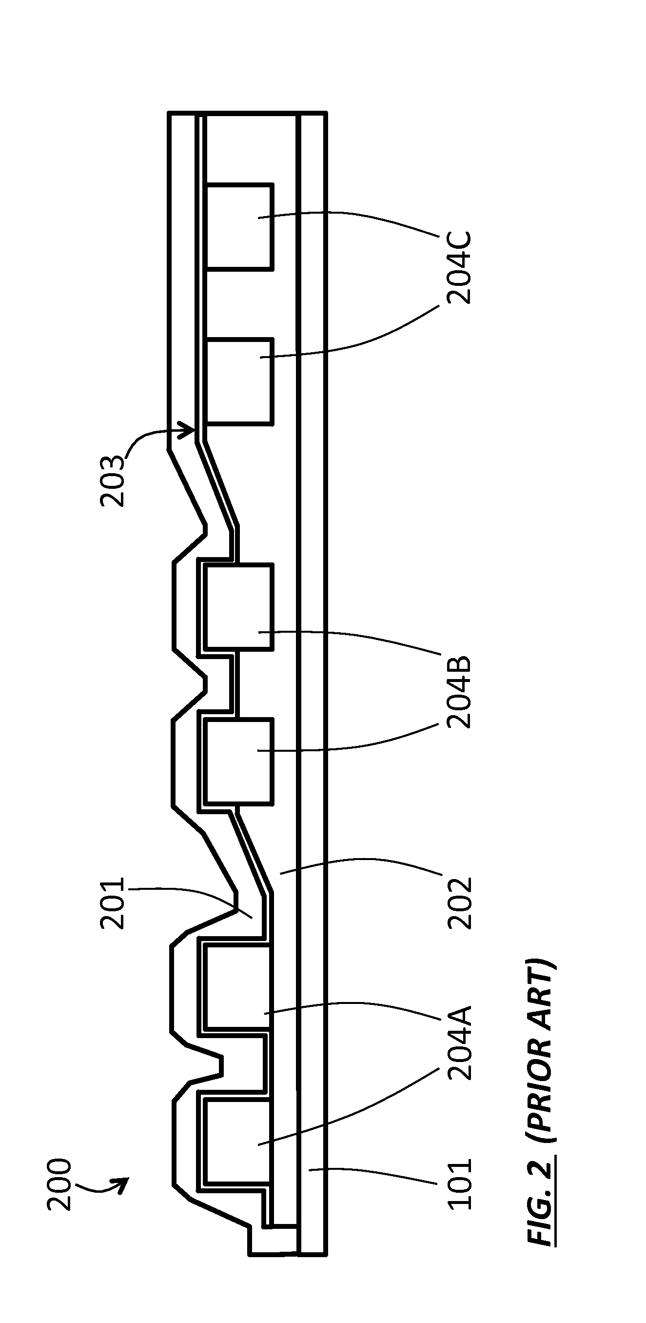 Local seal for encapsulation of electro-optical element on a flexible substrate