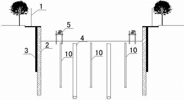 Novel construction method for closing traffic in short time