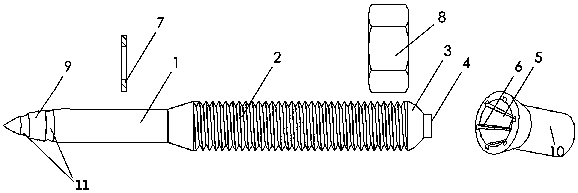 Multifunctional shoot nail assembly