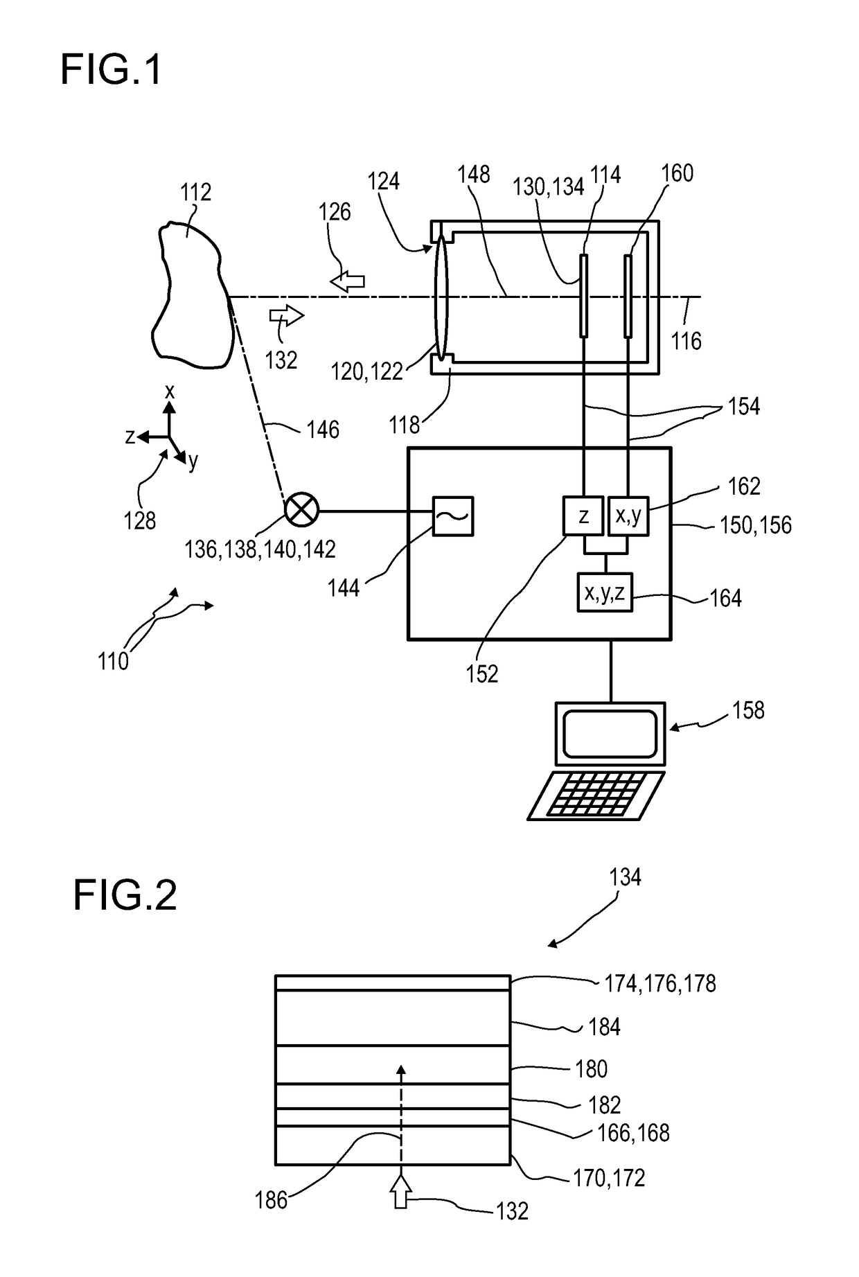 Detector for an optical detection of at least one object