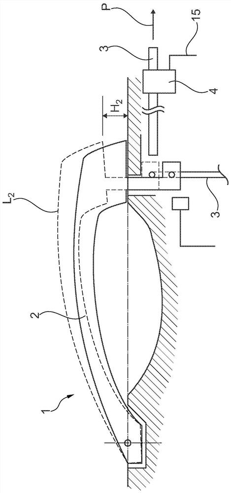 Operation of motor vehicle door handles