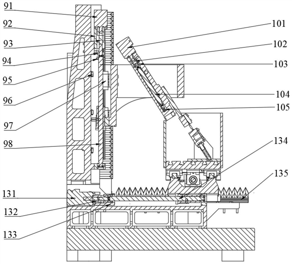 Precise multi-hole-site electrochemical corrosion machine tool