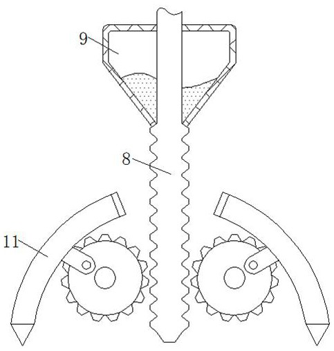 Novel tourist guide flag fixing device