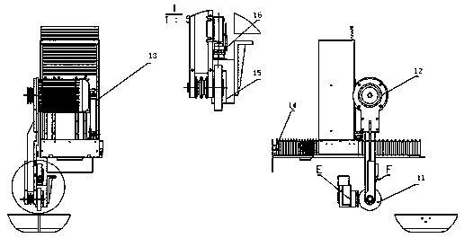 Novel full-automatic iron pan polishing machine