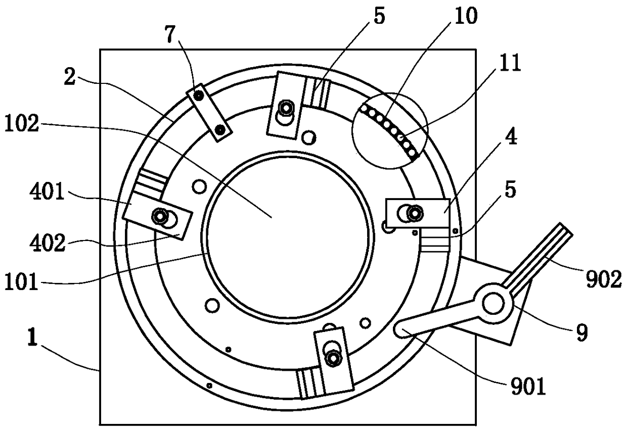 A cylinder processing fixture