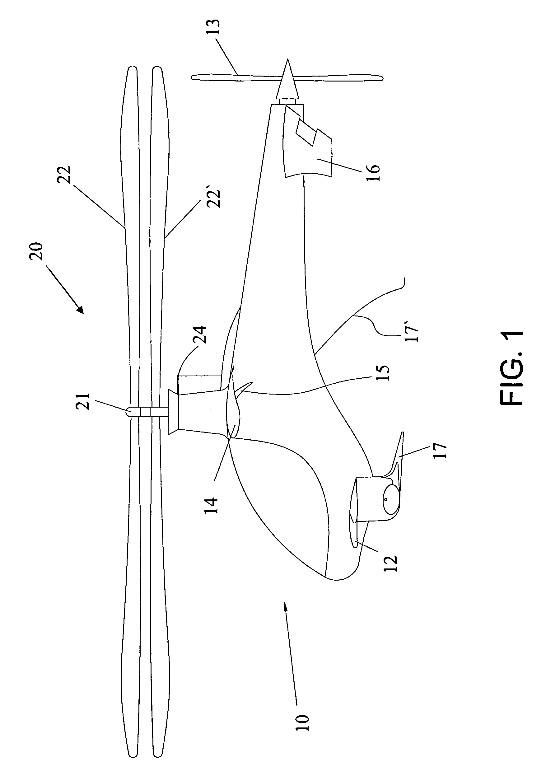 High-speed aircraft with vertical lift and self-revolving ability