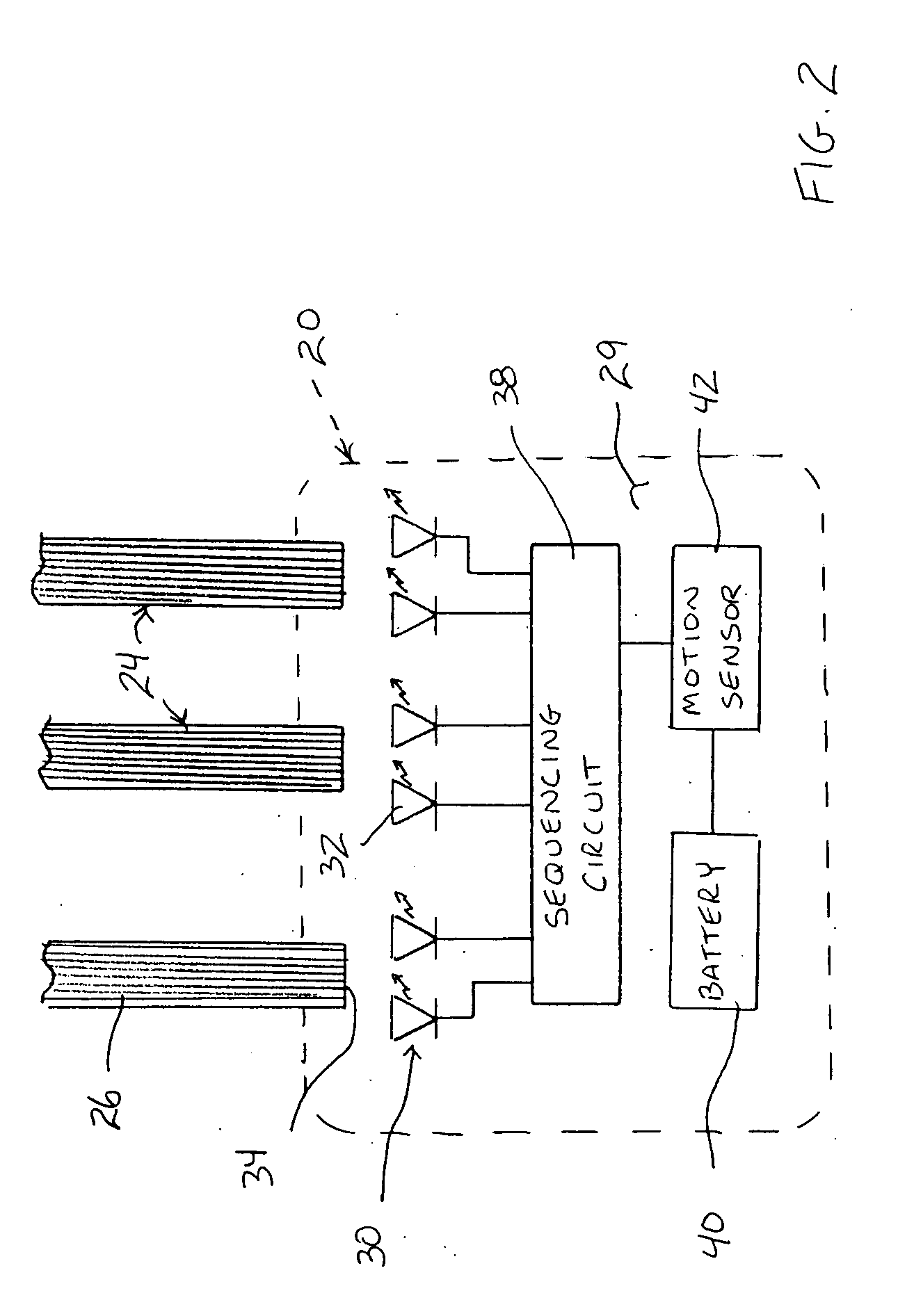 Spinning fiber optic novelty device and its associated method of manufacture