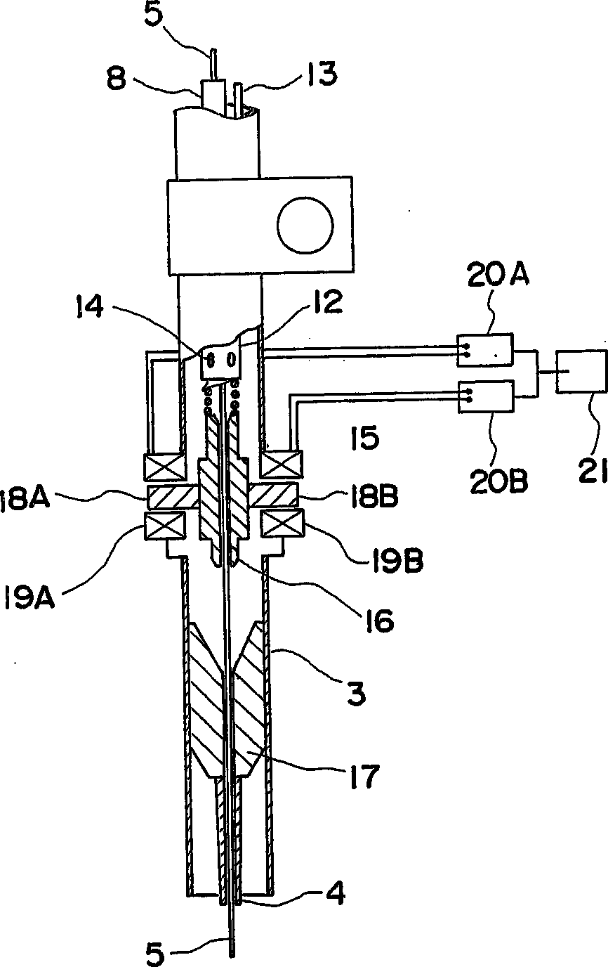 Consumable electrode type arc welding method and device therefor