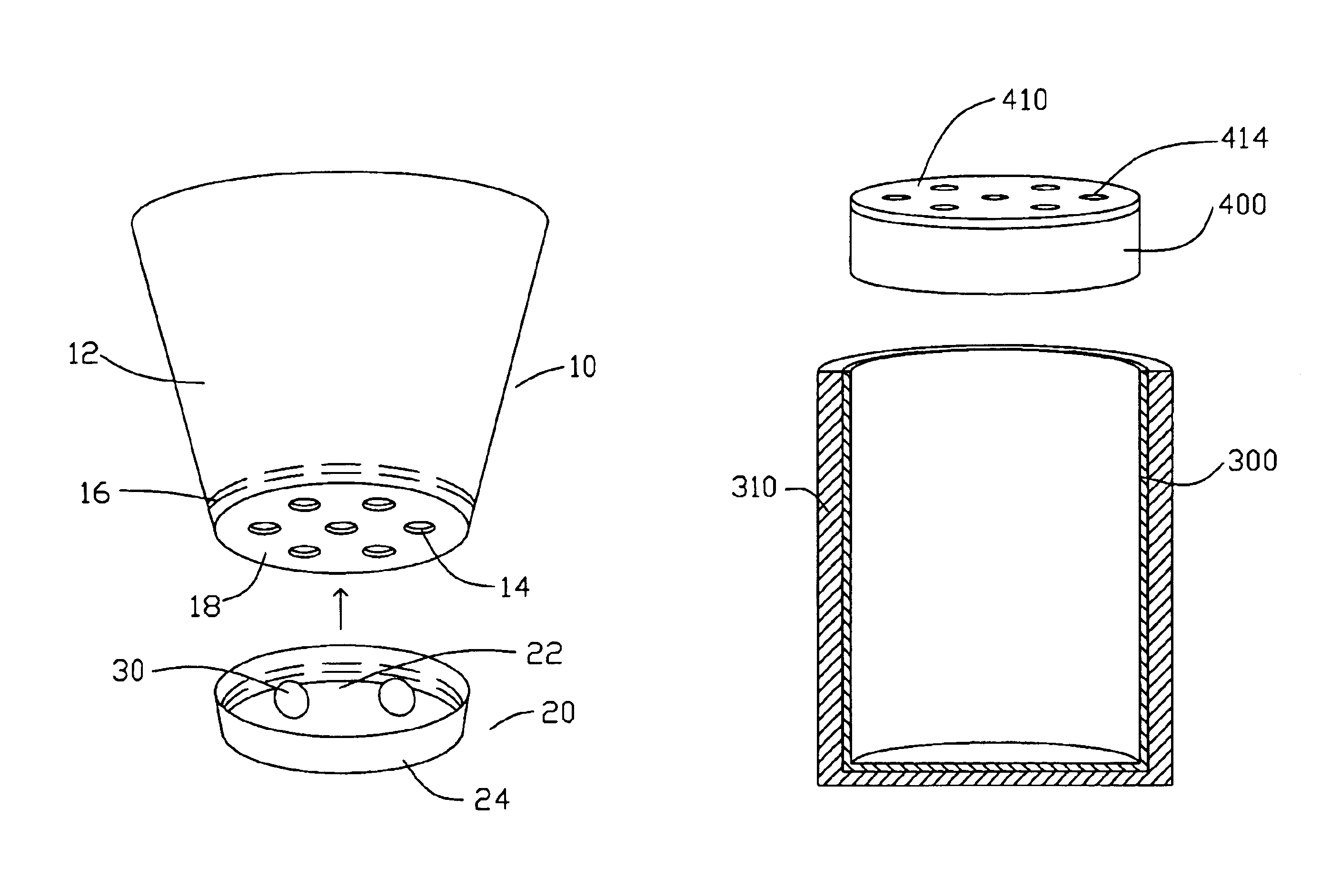 Dry ice drinking vessel