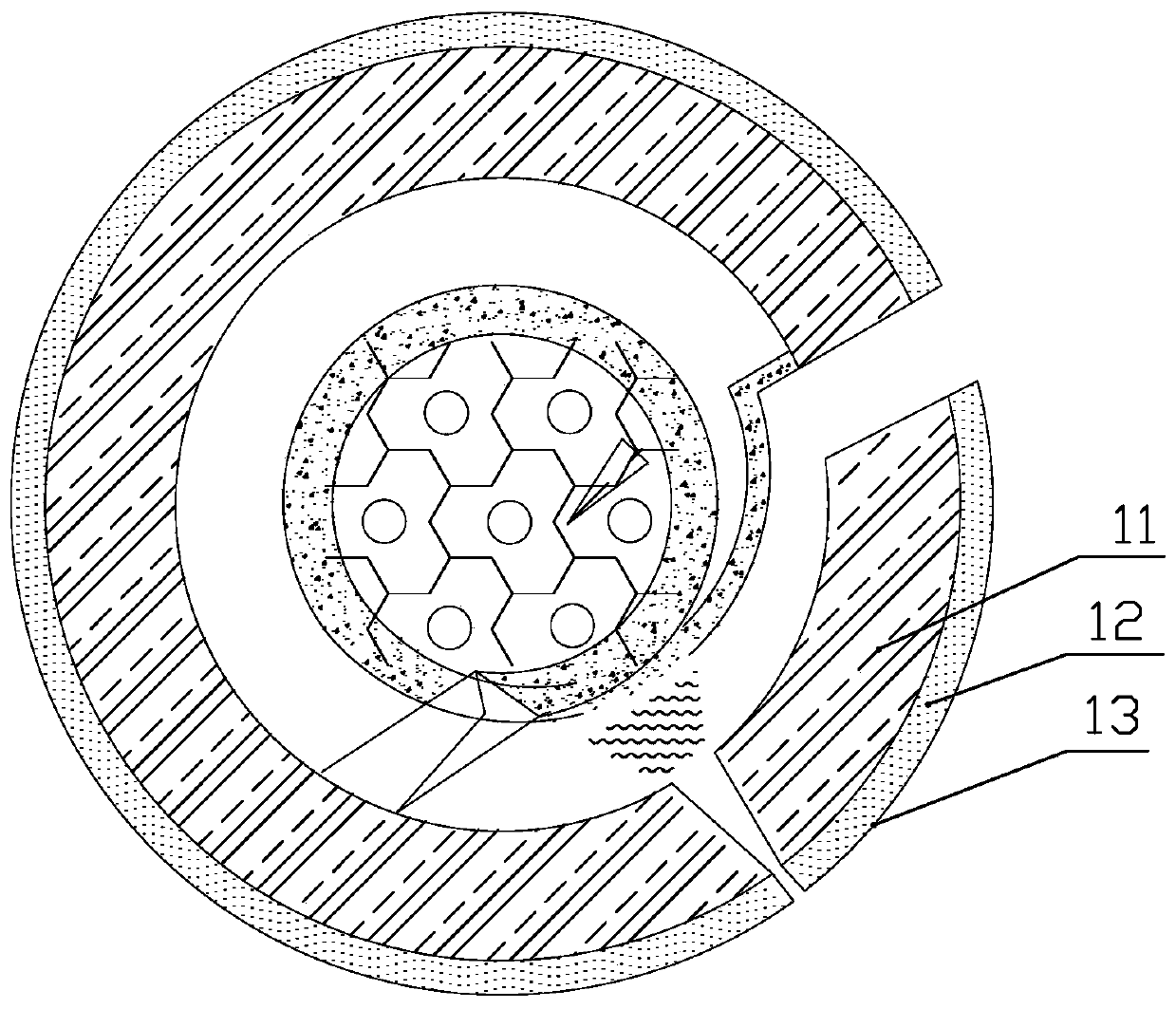 Garbage incinerator with furnace sealing combustion function